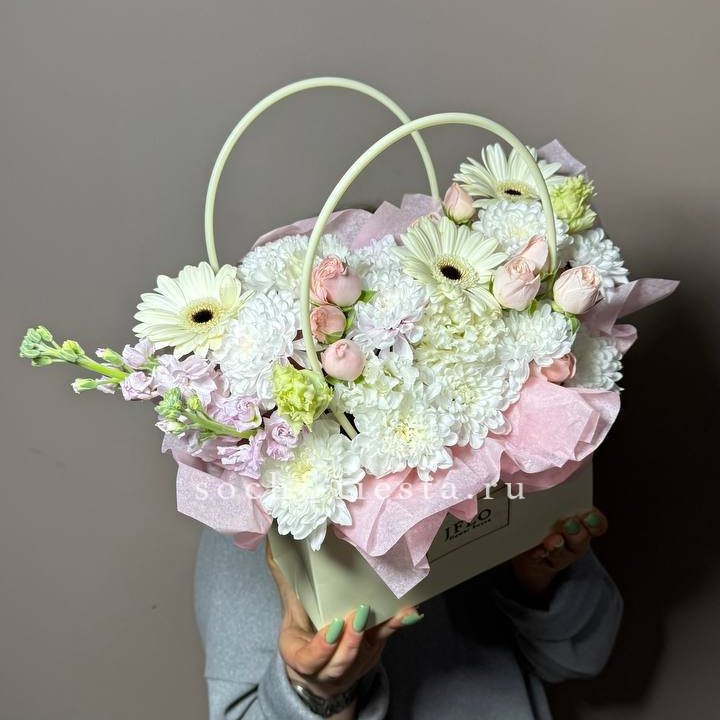 Сумочка "Белый рассвет" в Самаре