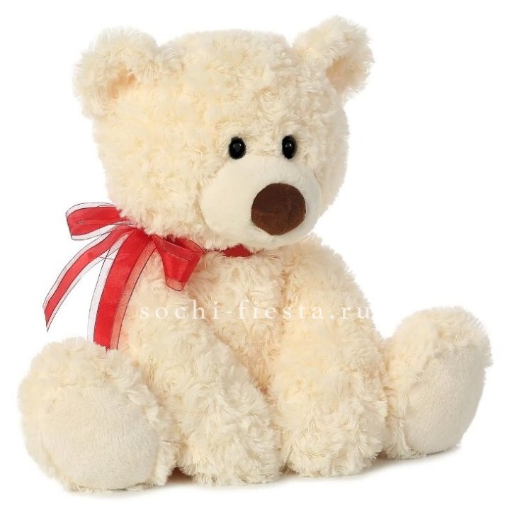 Белый плюшевый мишка  в Самаре