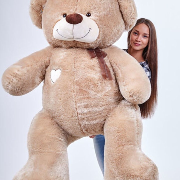 Бурый плюшевый мишка большой в Самаре