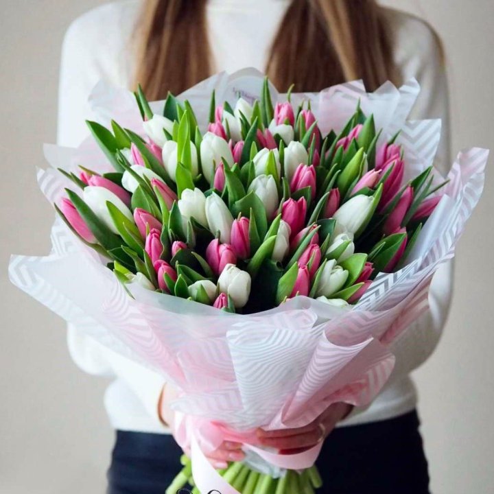 Букет тюльпанов "Лолита" в Самаре