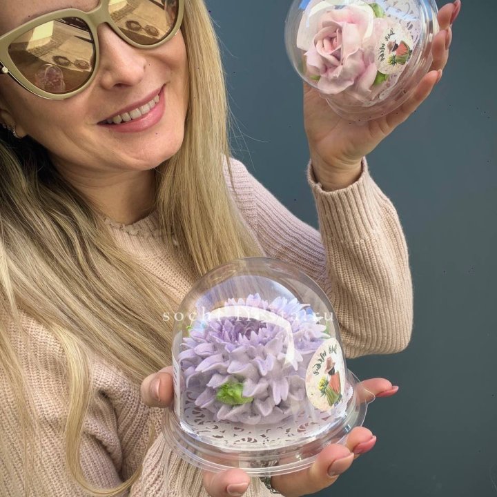 Зефир пион, роза (штучно) в Самаре