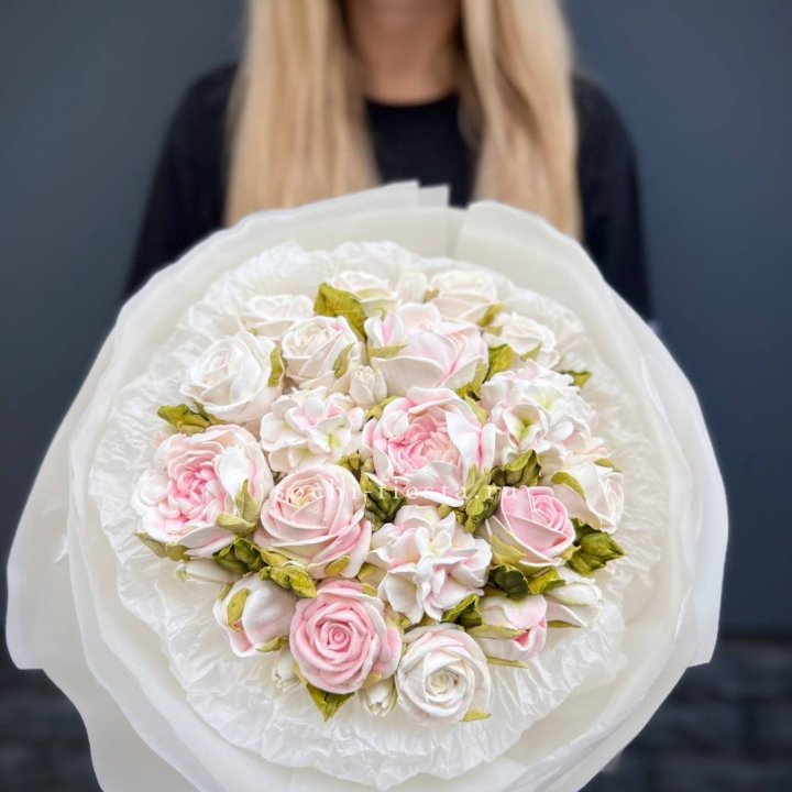 Сладкий букет из ЗЕФИРА нежный в Самаре